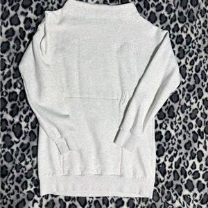 Gymshark Light Gray Cowl Neck Sweater